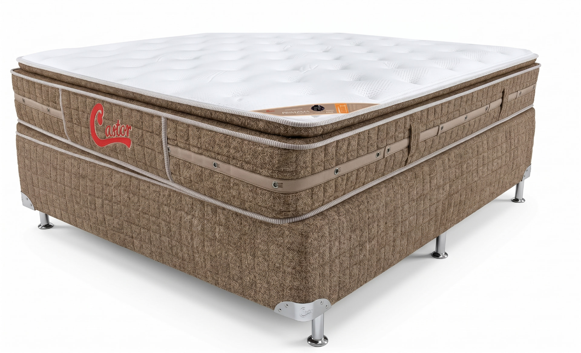 Colchão Castor Gold Star Fontana Super Luxo Molas Pocket One Face