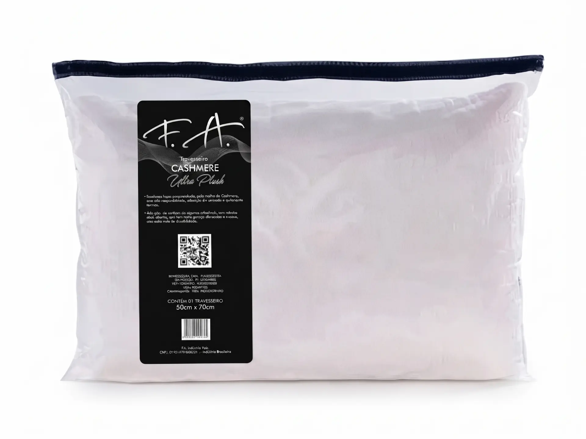 Travesseiro Cashmere Premium Ultra Plush — F.A. Colchões